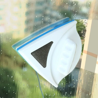 Revolutionary Dual-Sided Glass Cleaner with Magnetic Grip
