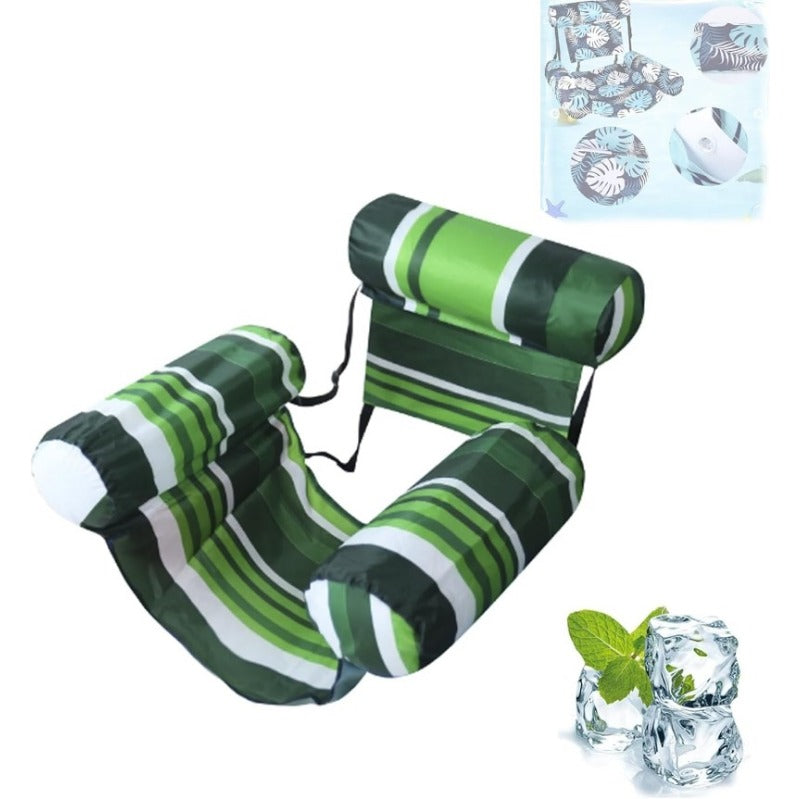 Comfort Mesh Pool Lounger with Adjustable Depth – Set of 2