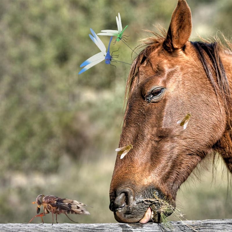 Lifelike Dragonfly Clips for Effective Mosquito Protection