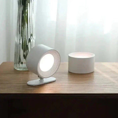Adjustable Magnetic Wall Light with 360° Rotation and Long Battery Life