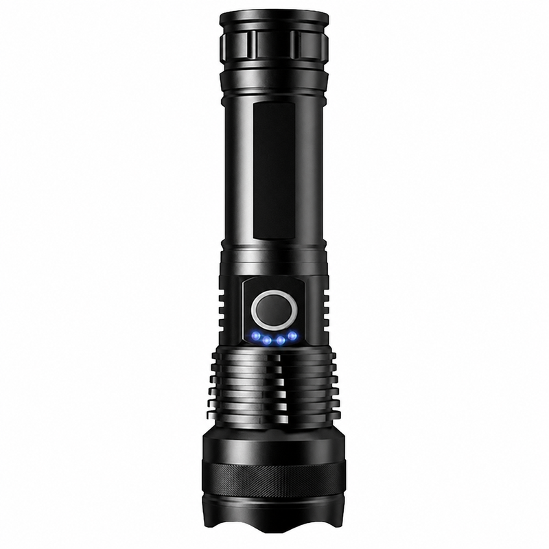 Versatile Rechargeable Torch with Zoom and Multiple Modes