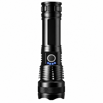 Versatile Rechargeable Torch with Zoom and Multiple Modes