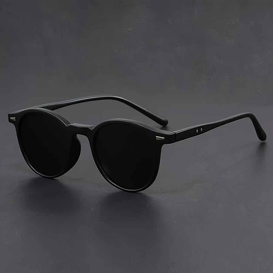Vintage-Inspired Round Acetate Sunglasses for Effortless Style