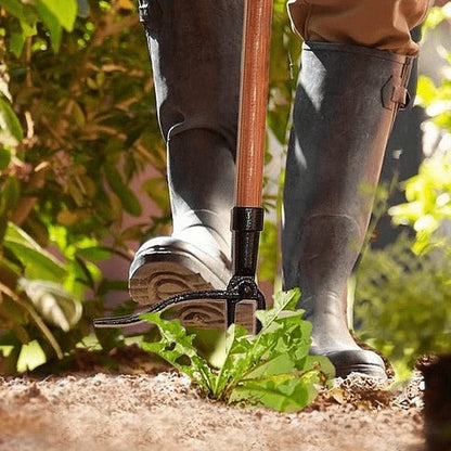 Effortless Garden Weeding Tool with Four Claw Design