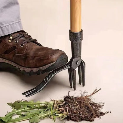 Effortless Garden Weeding Tool with Four Claw Design