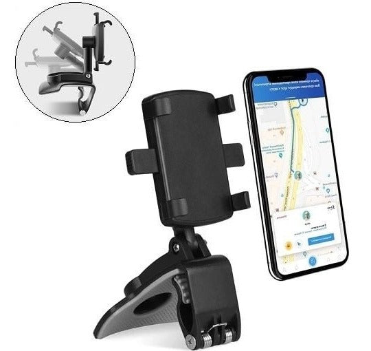 Versatile Car Phone Mount with 360° Rotation
