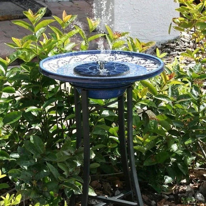 Eco-Friendly Solar-Powered Garden Fountain with Custom Sprays