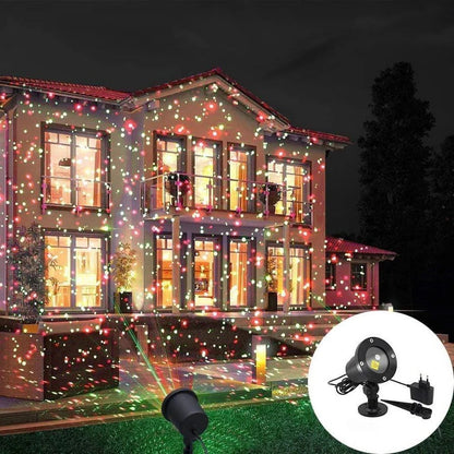 Enchanting Holiday Light Projector for Outdoor Celebrations