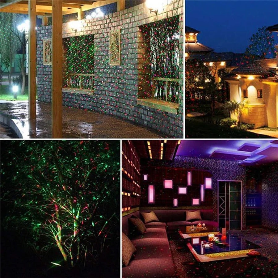 Enchanting Holiday Light Projector for Outdoor Celebrations