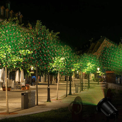 Enchanting Holiday Light Projector for Outdoor Celebrations