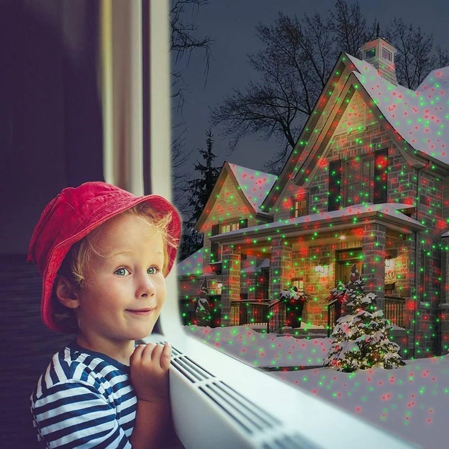 Enchanting Holiday Light Projector for Outdoor Celebrations