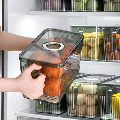 Smart Storage Container for Effortless Fridge Organization