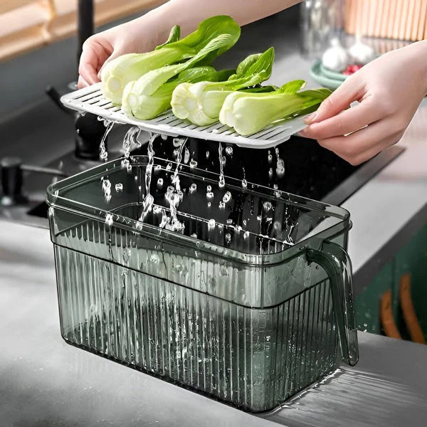 Smart Storage Container for Effortless Fridge Organization