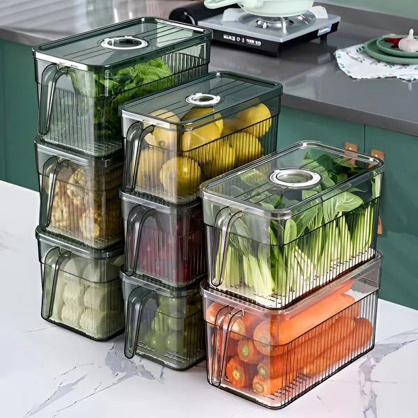 Smart Storage Container for Effortless Fridge Organization