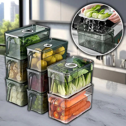 Smart Storage Container for Effortless Fridge Organization