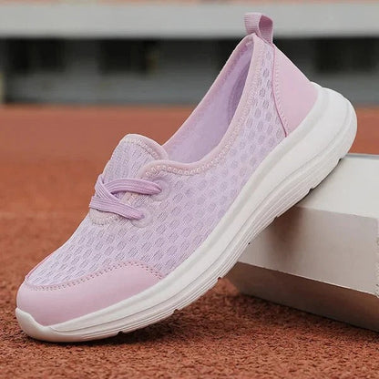 Comfort Flex Mesh Sneakers with Adaptive Support and Non-Slip Sole