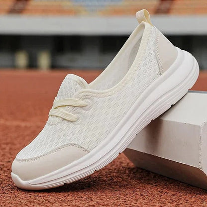Comfort Flex Mesh Sneakers with Adaptive Support and Non-Slip Sole