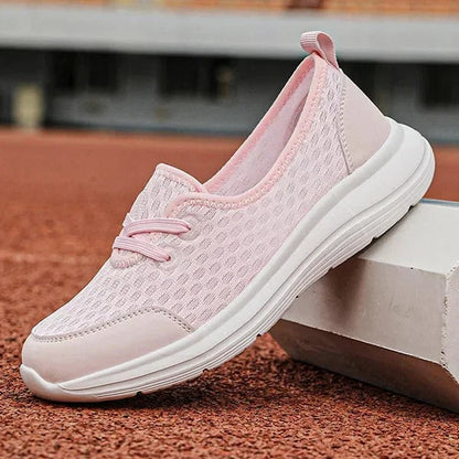 Comfort Flex Mesh Sneakers with Adaptive Support and Non-Slip Sole