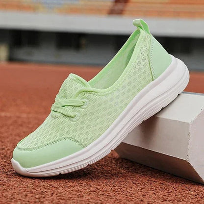 Comfort Flex Mesh Sneakers with Adaptive Support and Non-Slip Sole