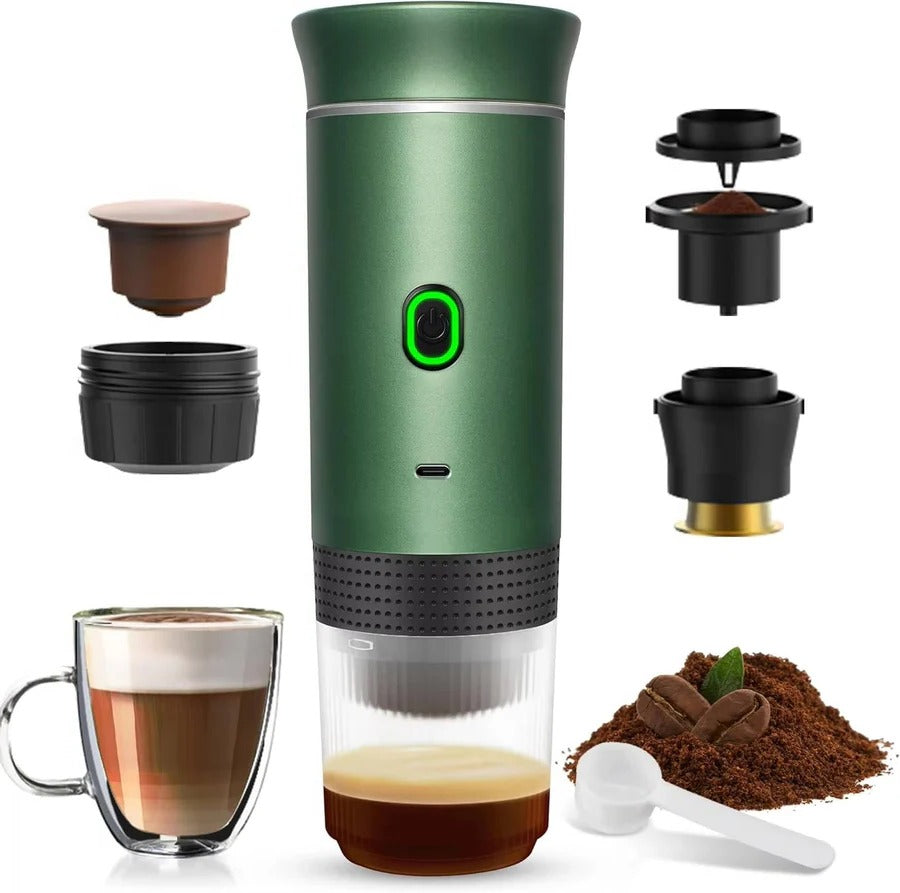 Travel-Friendly Espresso Maker for Perfect Coffee Anywhere