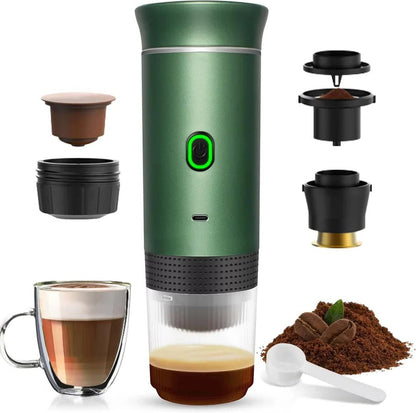 Travel-Friendly Espresso Maker for Perfect Coffee Anywhere