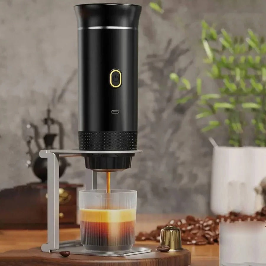 Travel-Friendly Espresso Maker for Perfect Coffee Anywhere