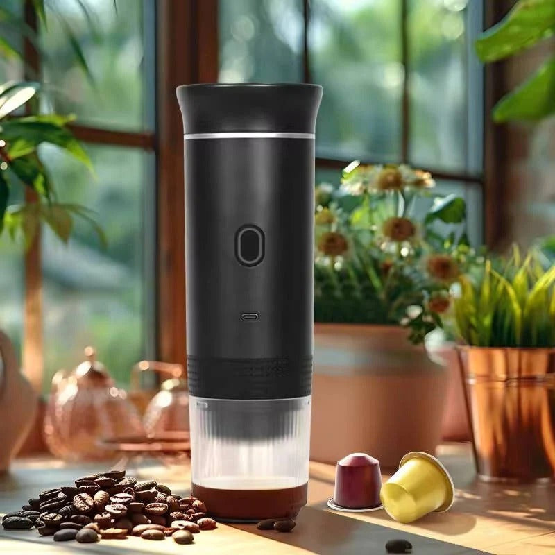 Travel-Friendly Espresso Maker for Perfect Coffee Anywhere