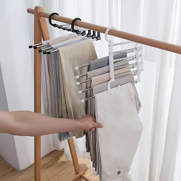 Space-Saving Clothes Organizer for Pants and Accessories