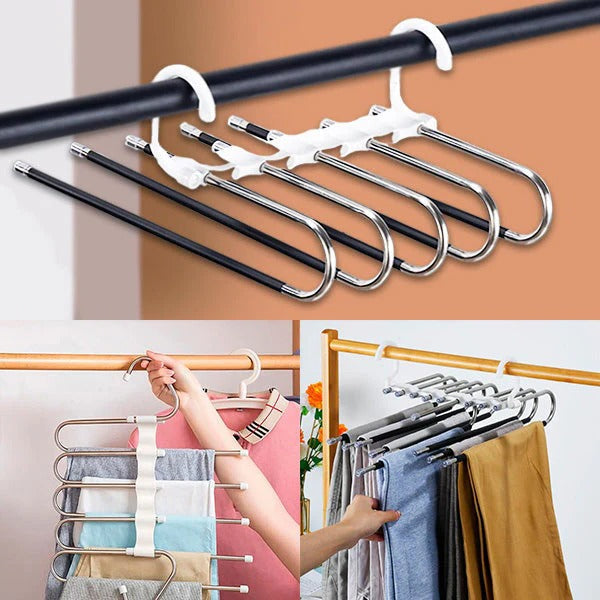 Space-Saving Clothes Organizer for Pants and Accessories