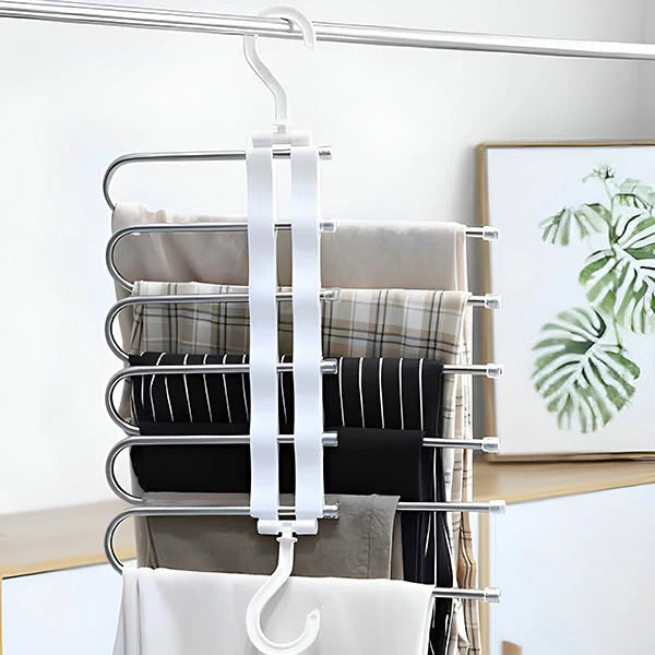 Space-Saving Clothes Organizer for Pants and Accessories