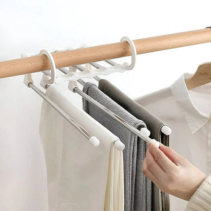 Space-Saving Clothes Organizer for Pants and Accessories