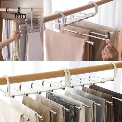 Space-Saving Clothes Organizer for Pants and Accessories