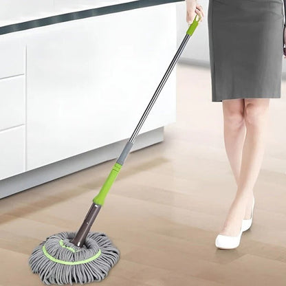 Effortless 360° Mop with Self-Wringing Feature
