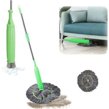 Effortless 360° Mop with Self-Wringing Feature