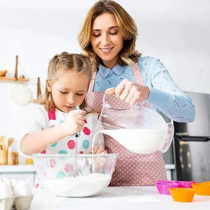 Effortless Mixing Whisk with Adjustable Speed Control