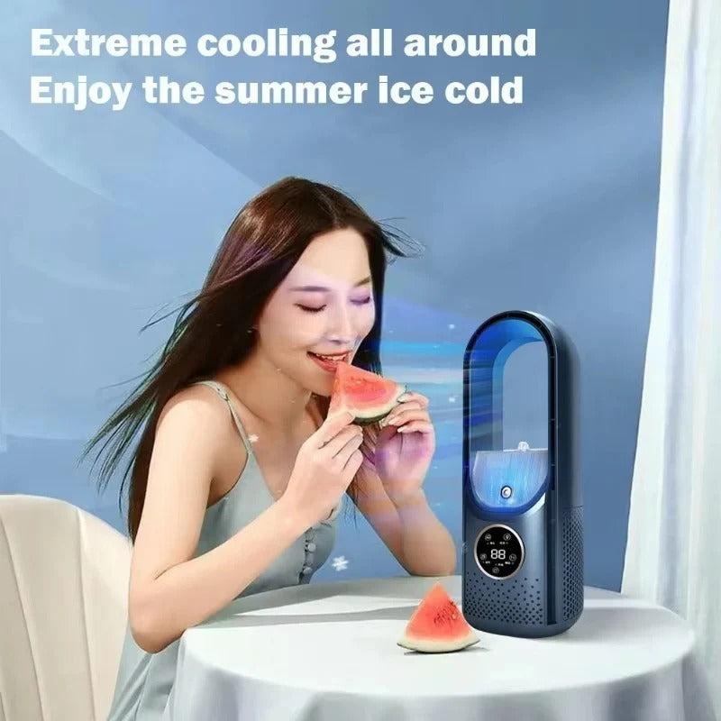 Portable USB Bladeless Cooling Breeze Fan