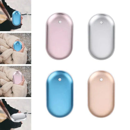 Rechargeable Dual-Sided Hand Warmer for Instant Comfort