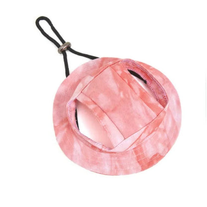 Summer Shade Dog Hat with Adjustable Chin Strap