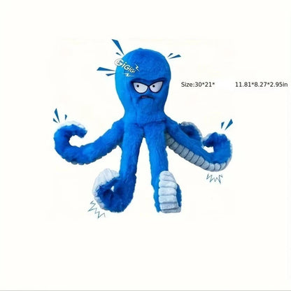 Playful Plush Octopus Toy for Dogs