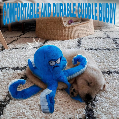 Playful Plush Octopus Toy for Dogs
