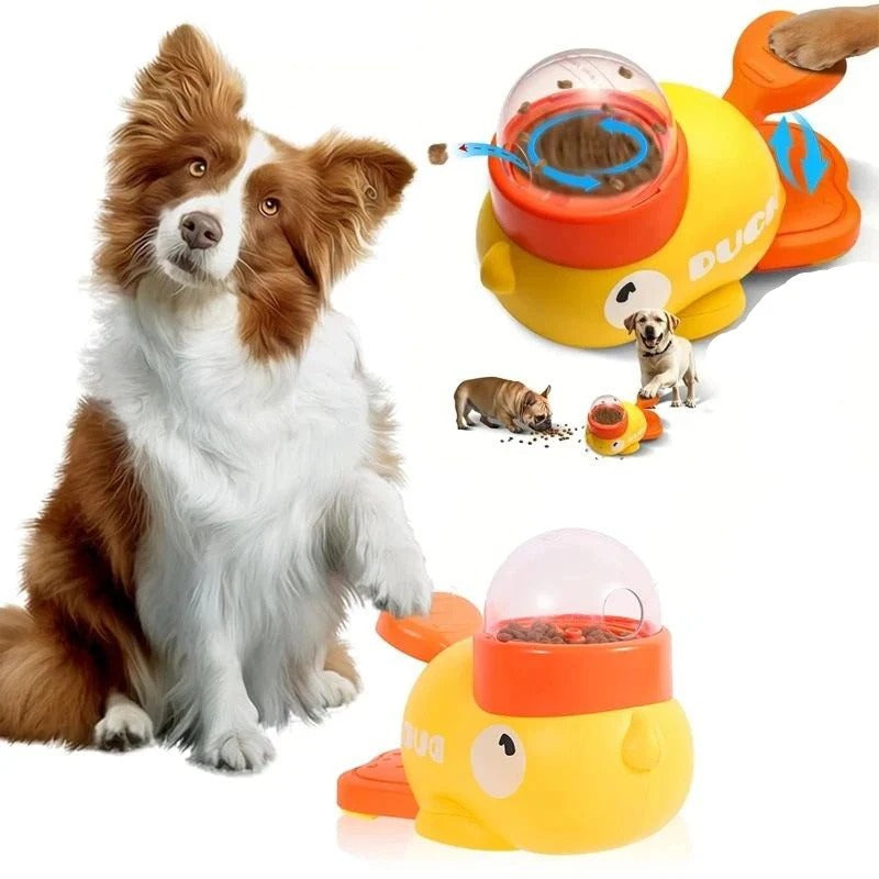 Interactive Duck Puzzle Feeder for Dogs and Cats