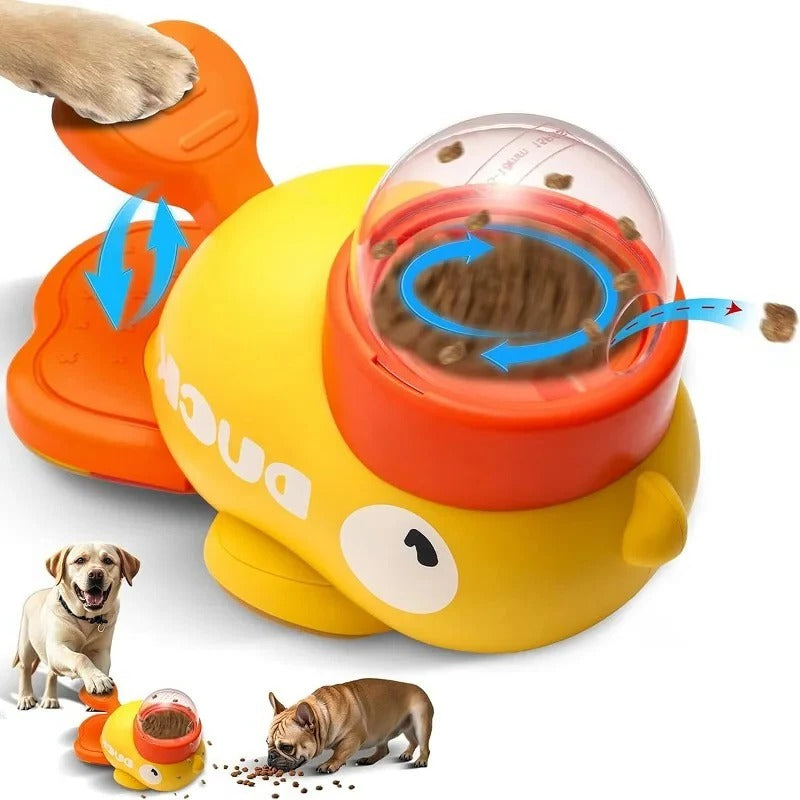 Interactive Duck Puzzle Feeder for Dogs and Cats