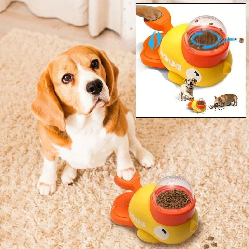 Interactive Duck Puzzle Feeder for Dogs and Cats
