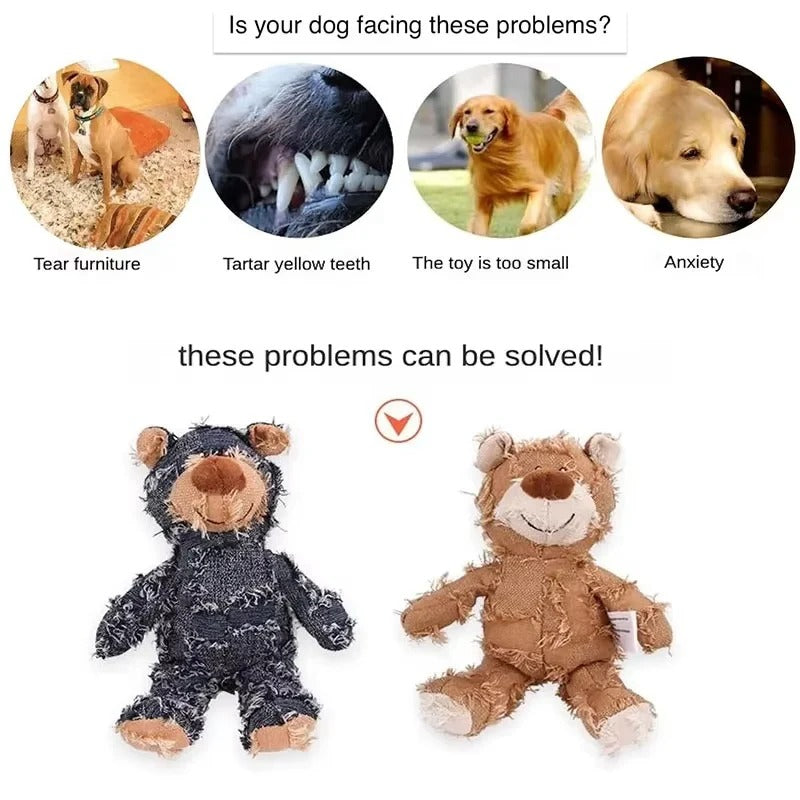 Ultimate Chew-Resistant Plush Toy for Dogs