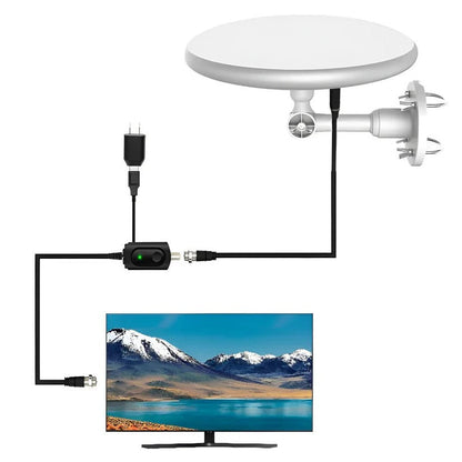 Enhanced Long-Range Outdoor HD TV Antenna for Superior Reception