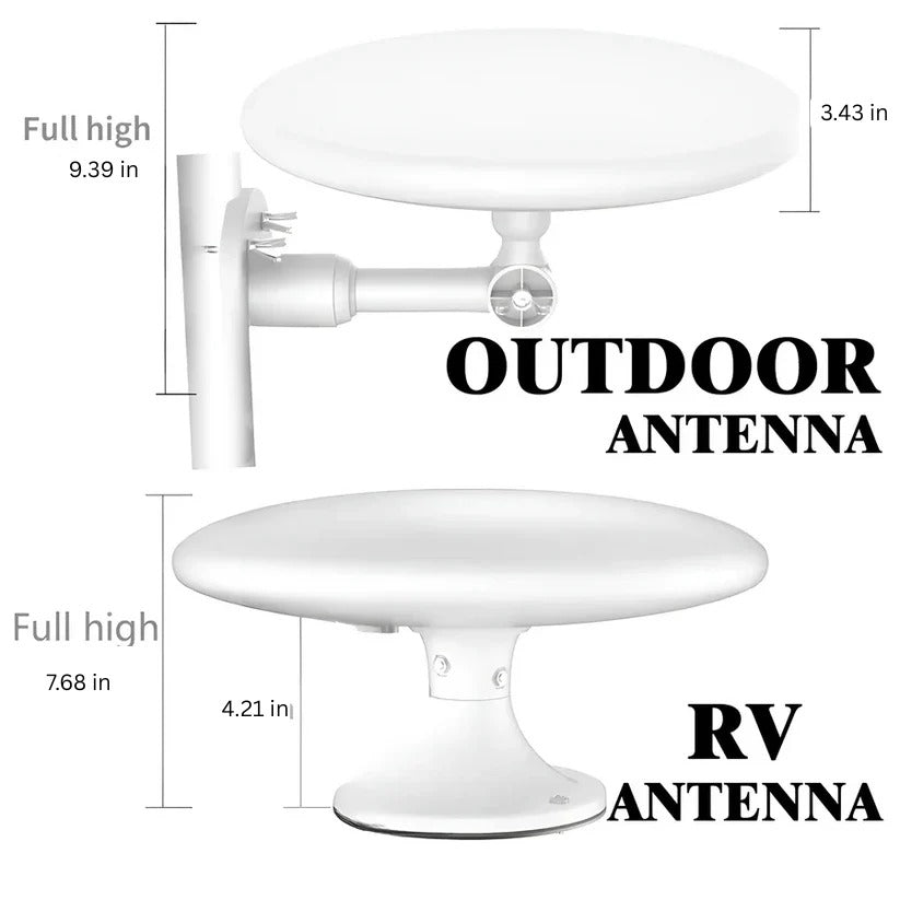 Enhanced Long-Range Outdoor HD TV Antenna for Superior Reception