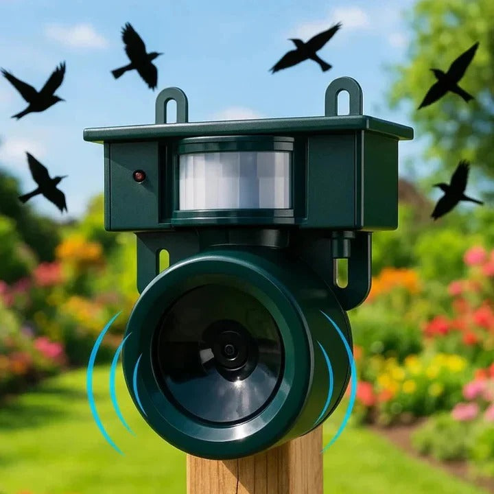 Eco-Friendly Bird Repeller with Motion Detection Technology