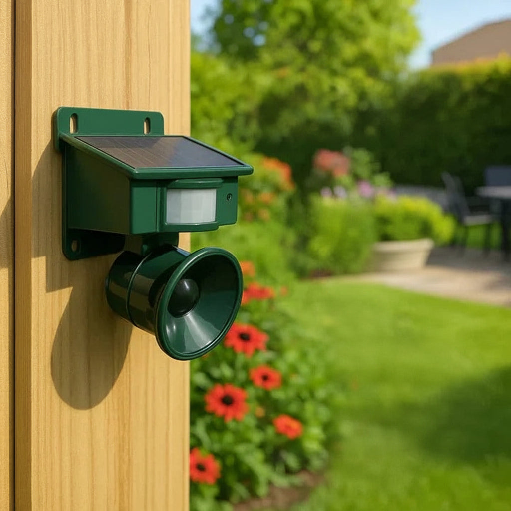 Eco-Friendly Bird Repeller with Motion Detection Technology