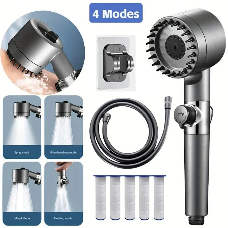 Revitalizing Filtered Shower Head for Pure Water & Invigorating Spray
