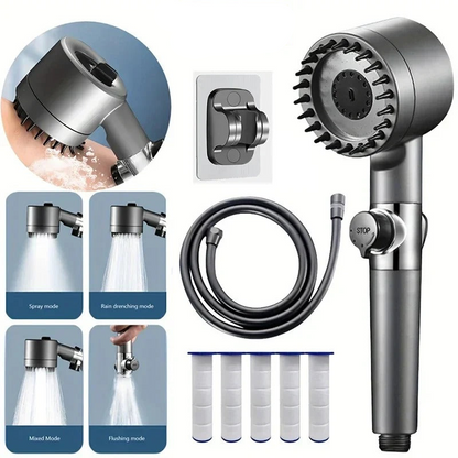 Revitalizing Filtered Shower Head for Pure Water & Invigorating Spray